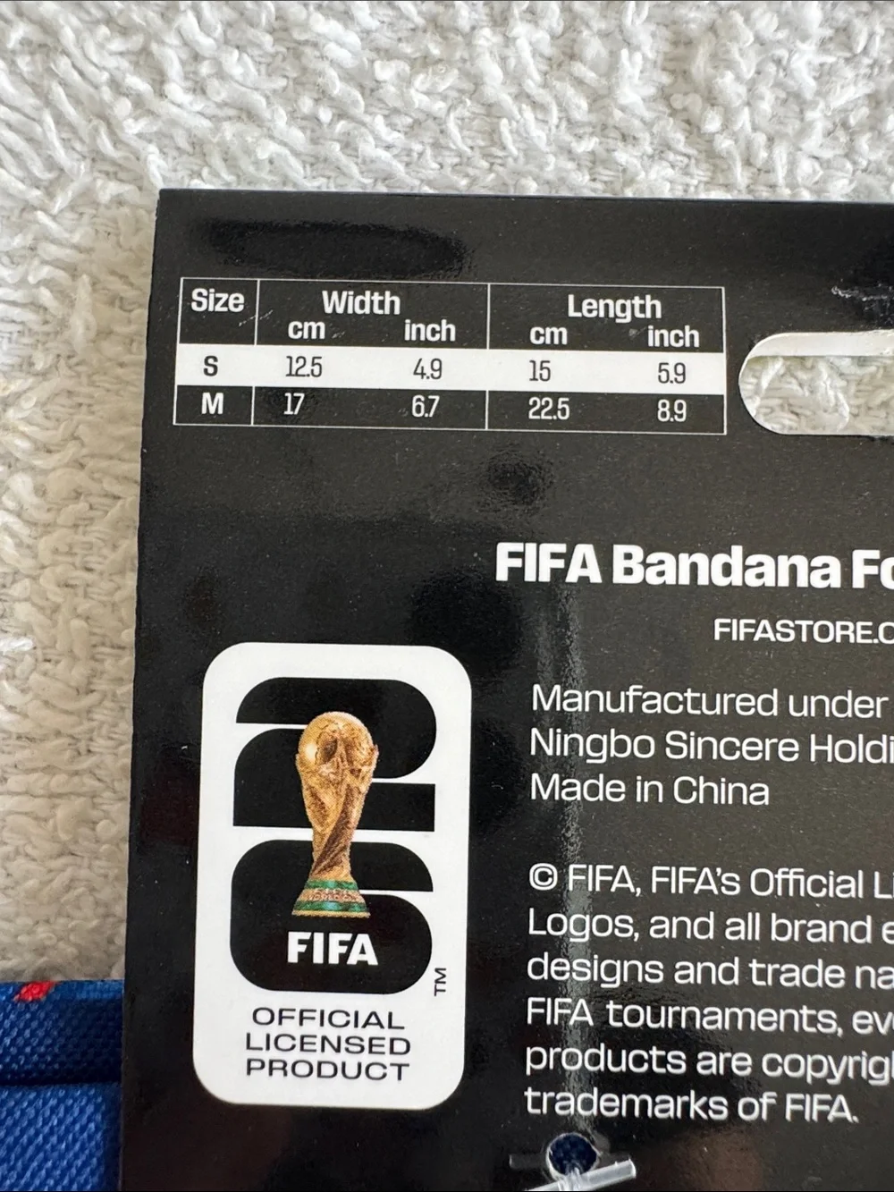 FIFA World Cup 2026 Dog Reversible Slide on Collar Bandana 2 Pack